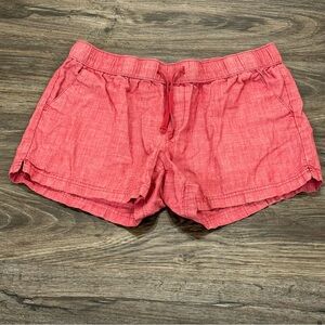 BCG Women’s Red‎ Elastic Waist Shorts Size Large